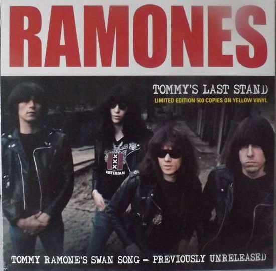 Cover for Ramones · Tommy's Last Stand (White Vinyl LP) (LP) (2015)