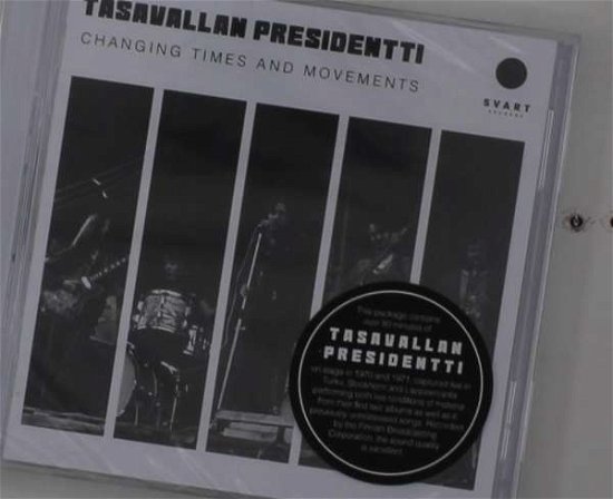 Cover for Tasavallan Presidentti · Changing Times &amp; Movements: Live Finland &amp; Sweden (CD) [Digipak] (2021)