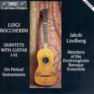 Guitar Qnts-lindberg - Boccherini - Musik - BIS - 7318595975980 - sunnuntai 16. huhtikuuta 1995