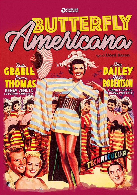 Cover for Grable,Dailey,Thomas,Robertson,Venuta · Butterfly Americana (DVD) (2018)