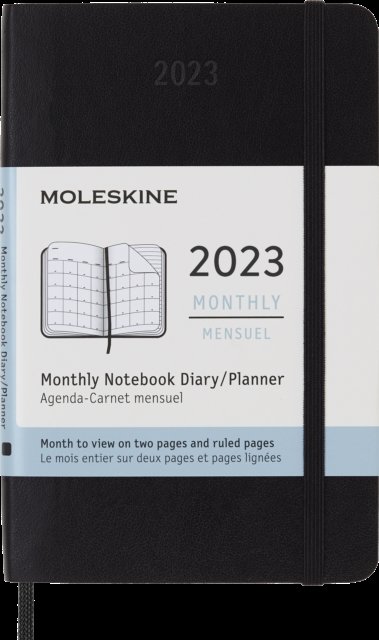 Cover for Moleskine · Moleskine 2023 12month Monthly Pocket So (N/A) (2022)