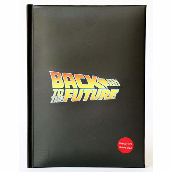 Back To The Future - Note Book With Light - Logo - Back To The Future - Fanituote -  - 8436546890980 - tiistai 21. syyskuuta 2021