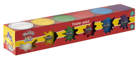 Poster Paint (6 X 45 Ml) (160012) - Play-doh - Fanituote -  - 8715427089980 - 