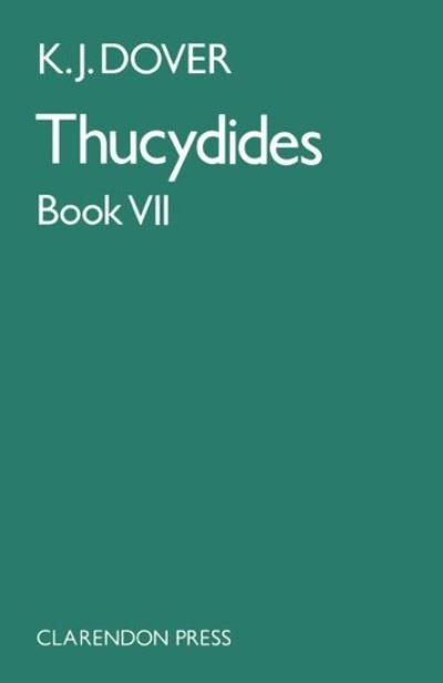 Cover for Thucydides · Book VII (Paperback Book) (1978)