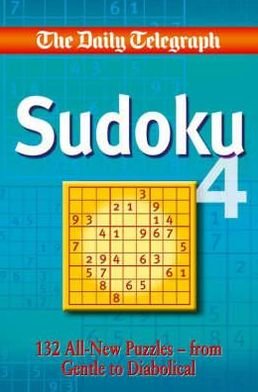 Cover for Telegraph Group Limited · Daily Telegraph Sudoku 4 (Paperback Book) (2008)