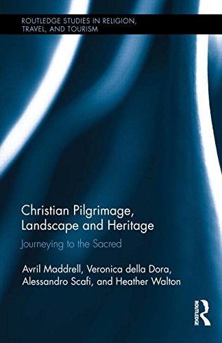 Cover for Maddrell, Avril (University of the West of England, Bristol, UK) · Christian Pilgrimage, Landscape and Heritage: Journeying to the Sacred - Routledge Studies in Pilgrimage, Religious Travel and Tourism (Hardcover Book) (2014)