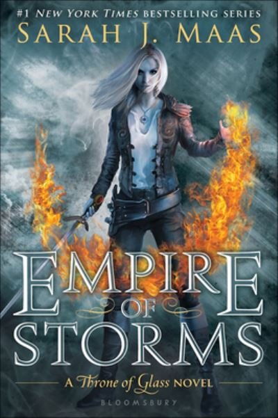 Cover for Sarah J. Maas · Empire of Storms (Inbunden Bok) (2018)