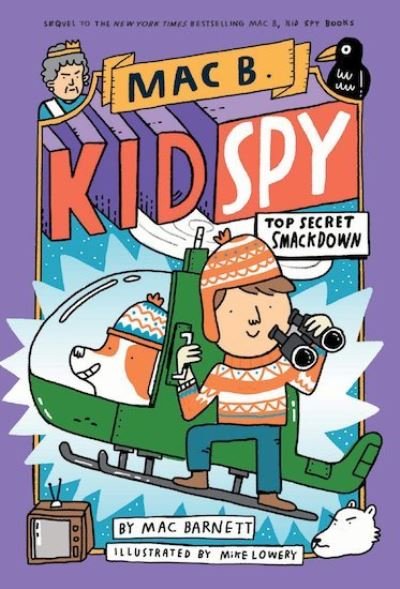 Cover for Mac Barnett · Top Secret Smackdown (Mac B., Kid Spy #3) (Pocketbok) (2022)