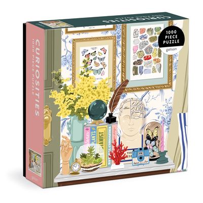 Curiosities 1000 Piece Puzzle in Square Box - Galison - Jogo de tabuleiro - Galison - 9780735374980 - 9 de junho de 2022
