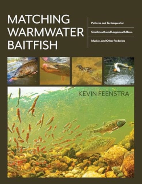 Cover for Kevin Feenstra · Matching Warmwater Baitfish: Patterns and Techniques for Smallmouth and Largemouth Bass, Musky, and Other Predators (Hardcover Book) (2025)