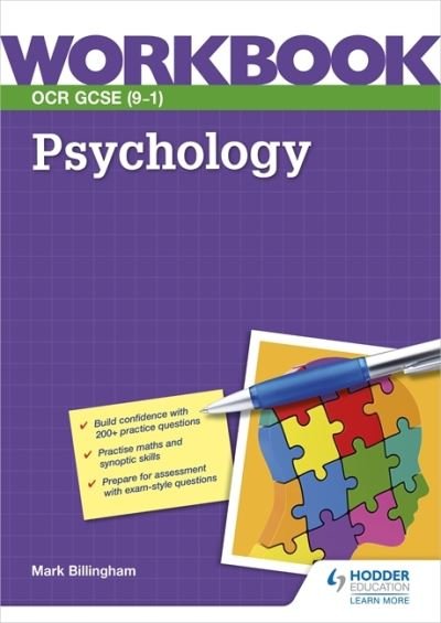 Cover for Mark Billingham · OCR GCSE (9-1) Psychology Workbook (Paperback Bog) (2021)