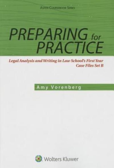 Cover for Amy Vorenberg · Preparing for Practice (Book) (2016)
