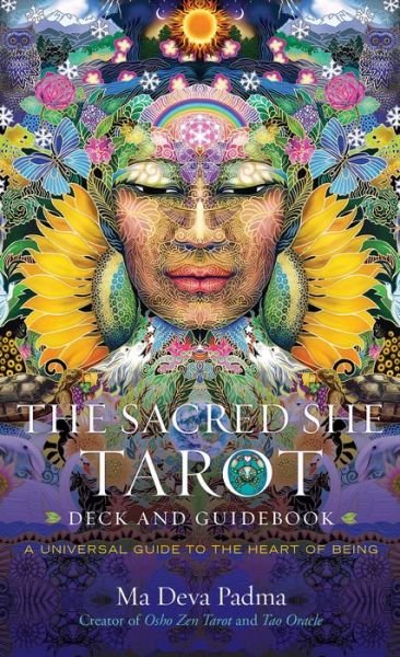 The Sacred She Tarot Deck and Guidebook: A Universal Guide to the Heart of Being - Ma Deva Padma - Bøger - Beyond Words Publishing - 9781582708980 - 9. november 2023
