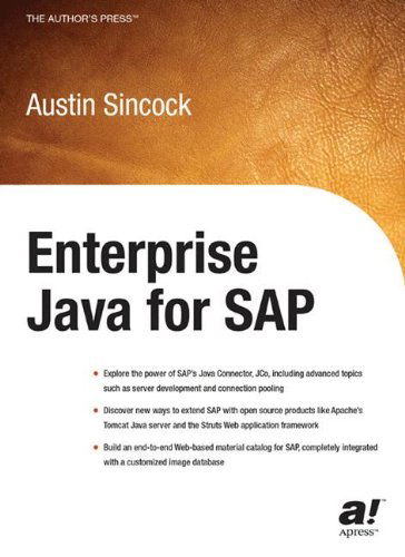 Cover for Austin Sincock · Enterprise Java for Sap (Paperback Book) (2003)