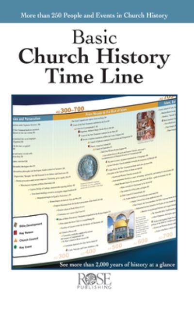 Cover for Rose Publishing · Basic Church History Time Line (Paperback Book) (2015)