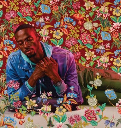 Cover for Kehinde Wiley: An Archaeology of Silence (Hardcover Book) (2023)