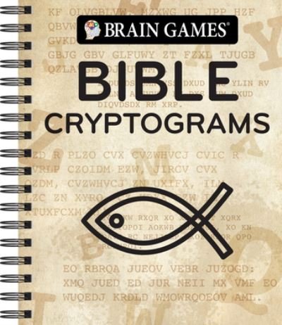 Cover for Publications International Ltd. · Brain Games - Bible Cryptograms (Book) (2024)