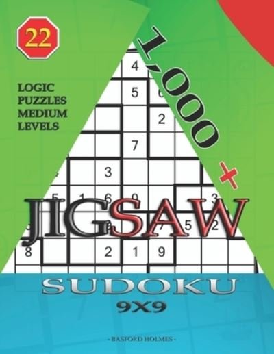 Cover for Basford Holmes · 1,000 + sudoku jigsaw 9x9 (Paperback Book) (2019)