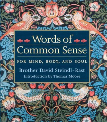 Cover for Brother David Steindl-Rast · Words Of Common Sense (Hardcover Book) [First Edition, First edition] (2002)