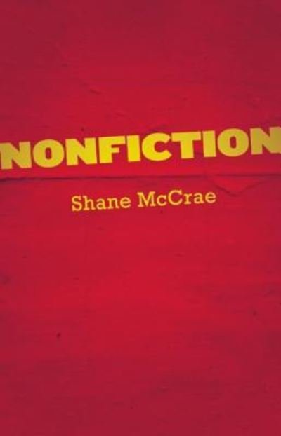 Cover for Shane McCrae · Nonfiction (Paperback Book) (2014)