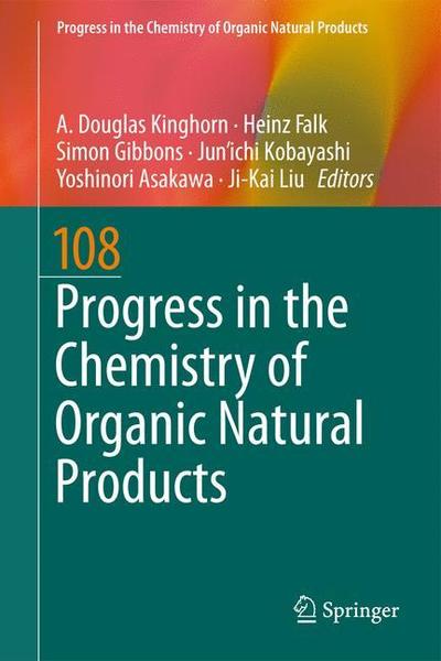 Cover for Progress in the Chemistry of Organic Natural Products 108 (Book) [1st ed. 2019 edition] (2019)