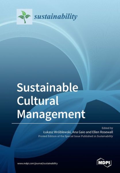 Cover for Lukasz Wroblewski · Sustainable Cultural Management (Paperback Book) (2019)