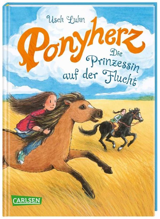 Cover for Usch Luhn · Ponyherz 18: Die Prinzessin auf der Flucht (Innbunden bok) (2021)