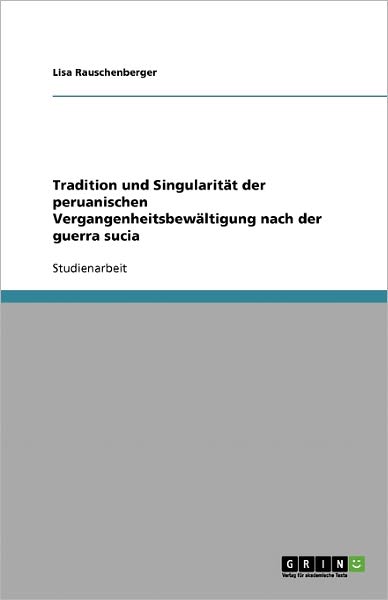 Cover for Rauschenberger · Tradition und Singularit (Book) (2007)