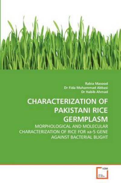 Cover for Masood · Characterization of Pakistani (Book)