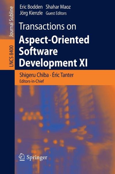 Transactions on Aspect-oriented Software Development Xi - Lecture Notes in Computer Science / Transactions on Aspect-oriented Software Development - Shigeru Chiba - Kirjat - Springer-Verlag Berlin and Heidelberg Gm - 9783642550980 - torstai 8. toukokuuta 2014