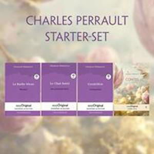 Cover for Charles Perrault · Charles Perrault (mit 4 MP3 Audio-CDs) - Starter-Set (Buch) (2023)