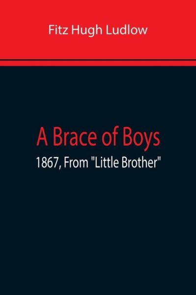 Cover for Fitz Hugh Ludlow · A Brace Of Boys; 1867, From Little Brother (Paperback Book) (2022)