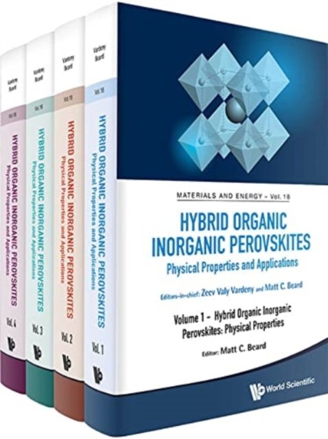 Cover for Zeev Valy Vardeny · Hybrid Organic Inorganic Perovskites: Physical Properties And Applications (In 4 Volumes) - Materials and Energy (Hardcover Book) (2022)