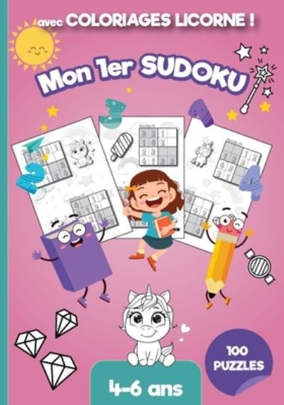 Cover for Kezaco Edition · Mon 1er Sudoku 100 puzzles 4-6 ans (Paperback Book) (2020)