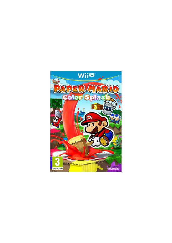 Paper Mario Color Splash DELETED TITLE WiiU - Paper Mario Color Splash DELETED TITLE WiiU - Spill - Nintendo - 0045496336981 - 