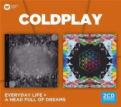 Cover for Coldplay · Everyday Life &amp; A Head Full Of Dreams (CD) (2020)