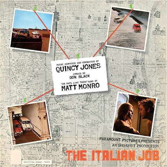 The Italian Job (Quincy Jones Score) - LP - Musiikki - SOUNDTRACK - 0600753506981 - perjantai 24. tammikuuta 2020
