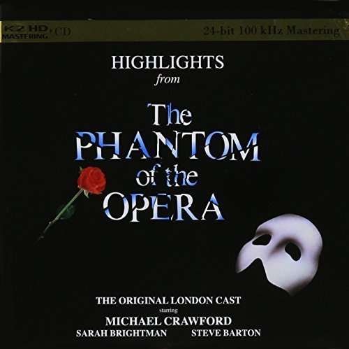 Cover for Andrew Lloyd Webber · Phantom of the Opera: Highlights (K2hd) (CD) [Limited Numbered edition] (2015)