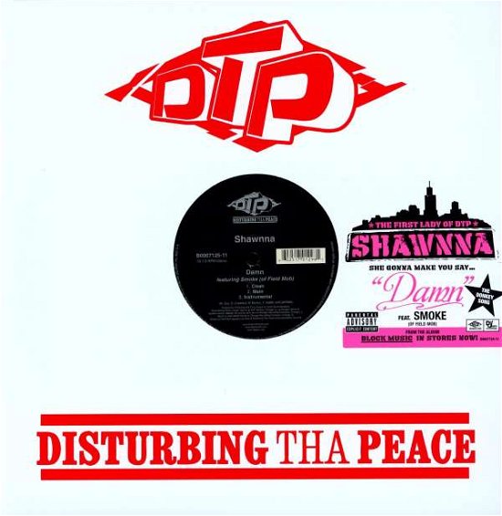 Cover for Shawnna · Damn (X3) (12&quot;) (2006)