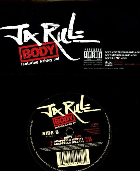 Body - Ja Rule - Music - UNIVERSAL RECORDS - 0602517492981 - March 6, 2015