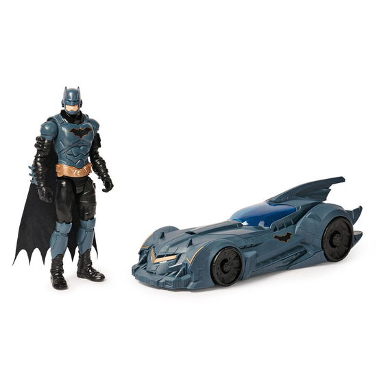 Batmobile W. 30 Cm Figure (6070521) - Batman - Gadżety -  - 0681147025981 - 