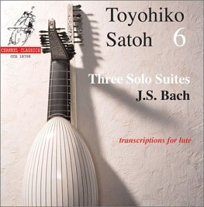 Three Solo Suites - Johann Sebastian Bach - Música - CHANNEL CLASSICS - 0723385187981 - 2001