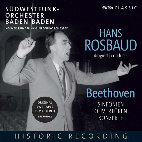 Symphonies / Concerts / Overtures - Ludwig Van Beethoven - Muziek - SWR CLASSIC - 0747313908981 - 8 mei 2020