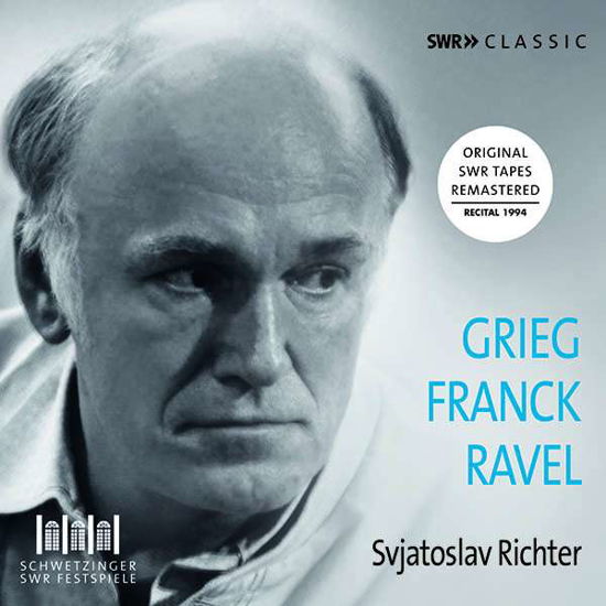 Cover for Sviatoslav Richter · Grieg / Franck / Ravel (CD) (2017)