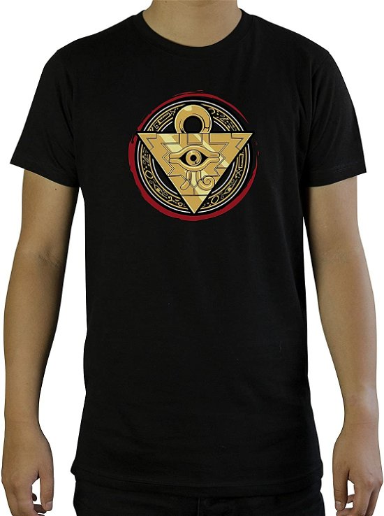 Cover for Yu-Gi-Oh! · Yu-Gi-Oh! - Tshirt Millenium Puzzle Man Ss Black - (MERCH)