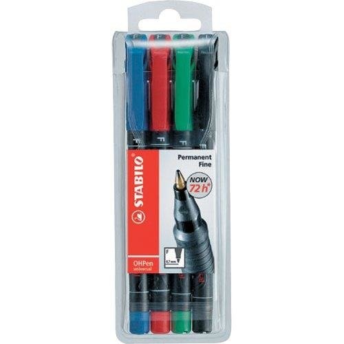 Assorted Colours ? - Stabilo Fine Permanent Ohp Pen - Merchandise - Stabilo - 4006381114981 - January 3, 2017