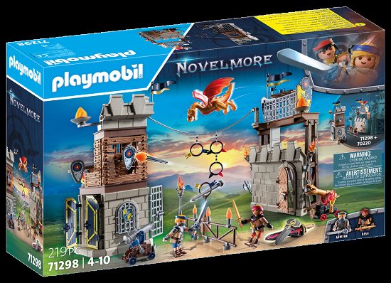 Cover for Playmobil · Playmobil Novelmore vs. Burnham Raiders - Toernooi arena - 7 (Leketøy)