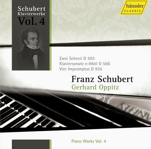 Piano Works 4 - Schubert / Oppitz - Musik - HANSSLER - 4010276020981 - 27. april 2010