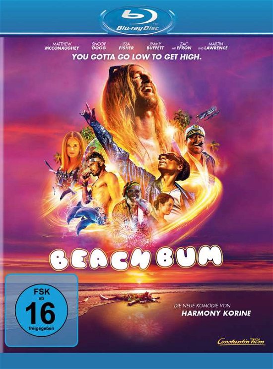 Cover for Matthew Mcconaughey,isla Fisher,snoop Dogg · Beach Bum (Blu-ray) (2019)