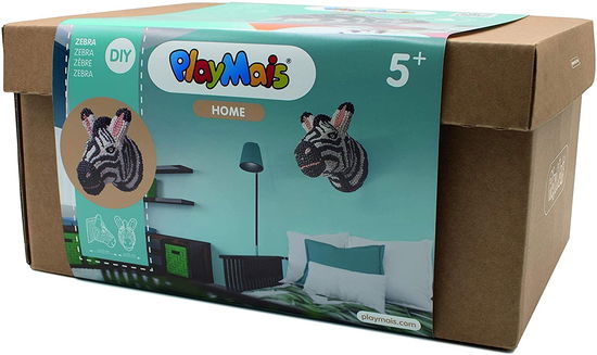 Playmais Kids Home Design - Zebra - Playmais - Gadżety - Loick Biowertstoff GmbH - 4041077009981 - 